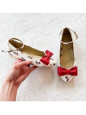 Janie and Jack Minnie Mouse dress shoe girls size 1